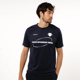 Omnitau Men's Core Football Crew Neck Shirt - Navy