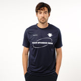 Omnitau Men's Core Football Crew Neck Shirt - Navy