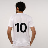 Omnitau Men's Core Football Crew Neck Shirt - White