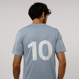 Omnitau Men's Core Football Crew Neck Shirt - Sky Blue