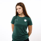 Omnitau Women's Core Multisport Crew Neck Playing Shirt - Bottle Green
