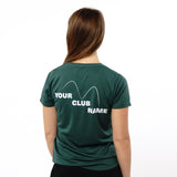 Omnitau Women's Core Multisport Crew Neck Playing Shirt - Bottle Green