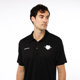 Omnitau Men's Core Multisport Playing Polo Neck Shirt - Black