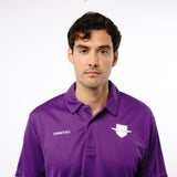 Omnitau Men's Core Multisport Playing Polo Neck Shirt - Purple