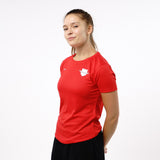 Omnitau Women's Core Multisport Crew Neck Playing Shirt - Red