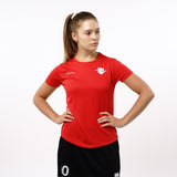 Omnitau Women's Core Multisport Crew Neck Playing Shirt - Red