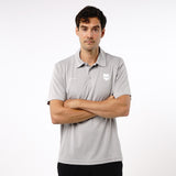 Omnitau Men's Core Multisport Playing Polo Neck Shirt - Heather Grey