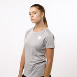 Omnitau Women's Core Multisport Crew Neck Playing Shirt - Heather Grey