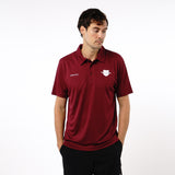 Omnitau Men's Core Multisport Playing Polo Neck Shirt - Burgundy