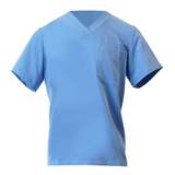 Men's Classic Four-Way Stretch Tunic - Light Blue