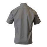 JJ Wilson Men's Short Sleeve Shirt - Dark Grey
