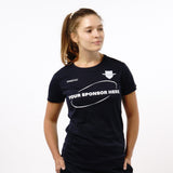 Omnitau Women's Team Sports Core Cricket Crew Neck Shirt - Navy