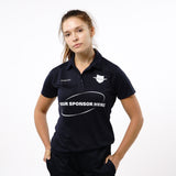 Omnitau Women's Team Sports Core Cricket Polo Shirt - Navy