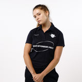 Omnitau Women's Team Sports Core Cricket Polo Shirt - Navy
