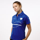 Omnitau Women's Team Sports Core Cricket Polo Shirt - Royal Blue