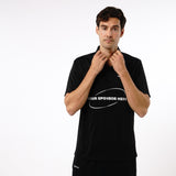 Omnitau Men's Team Sports Core Cricket Polo Shirt - Black