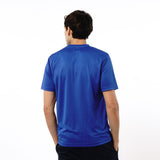 Omnitau Men's Team Sports Core Cricket Crew Neck Shirt - Royal Blue
