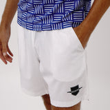 Omnitau Men's Core Football Shorts - White