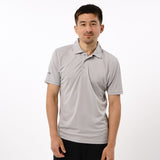 Omnitau Men's Classic Golf Polo Shirt - Heather Grey