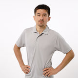 Omnitau Men's Classic Golf Polo Shirt - Heather Grey