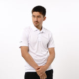 Omnitau Men's Classic Golf Polo Shirt - White
