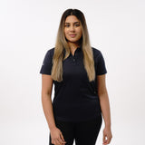 Omnitau Women's Classic Golf Polo Shirt - Navy