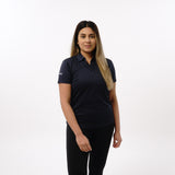 Omnitau Women's Classic Golf Polo Shirt - Navy