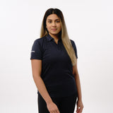 Omnitau Women's Classic Golf Polo Shirt - Navy