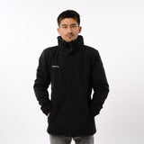 Omnitau Men's Team Sports Padded Waterproof Jacket - Black