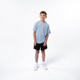 Omnitau Kid's Core Football Crew Neck Shirt - Sky Blue