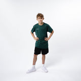 Omnitau Kid's Core Crew Neck Hockey T-Shirt - Bottle Green