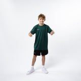 Omnitau Kid's Core Crew Neck Hockey T-Shirt - Bottle Green