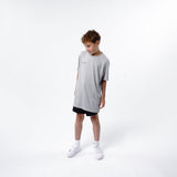 Omnitau Kid's Core Crew Neck Hockey T-Shirt - Heather Grey