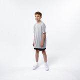 Omnitau Kid's Core Crew Neck Hockey T-Shirt - Heather Grey
