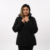 Omnitau Women's Team Sports Padded Waterproof Jacket - Black