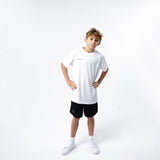 Omnitau Kid's Core Crew Neck Hockey T-Shirt - White