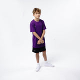 Omnitau Kid's Core Football Crew Neck Shirt - Purple