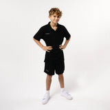 Omnitau Kid's Team Sports Breathable Training Shorts - Black