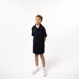 Omnitau Kid's Core Polo Neck Hockey Shirt - Navy