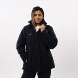 Omnitau Women's Team Sports Padded Waterproof Jacket - Navy