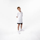 Omnitau Kid's Team Sports Breathable Technical Polo - White