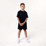Omnitau Kid's Team Sports Organic Cotton T-Shirt - French Navy