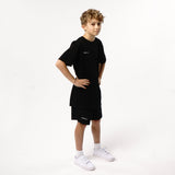 Omnitau Kid's Team Sports Organic Cotton T-Shirt - Black