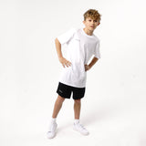 Omnitau Kid's Team Sports Organic Cotton T-Shirt - White