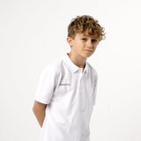 Omnitau Kid's Team Sports Organic Cotton Polo - White