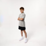 Omnitau Kid's Team Sports Organic Cotton Polo - Heather Grey
