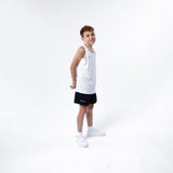 Omnitau Kid's Core Crew Neck Athletics Vest - White