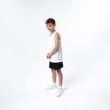 Omnitau Kid's Core Crew Neck Athletics Vest - White