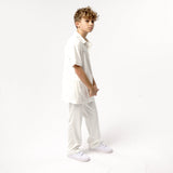 Omnitau Kid's Team Sports Cricket Trousers - Cream
