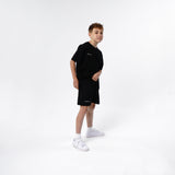 Omnitau Kid's Breathable Core Rugby Shorts - Black